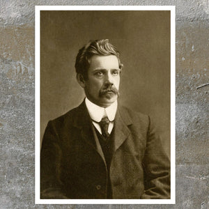 Vintage Photo Portrait "John Millington Synge" (c.1905) - Mabon Gallery