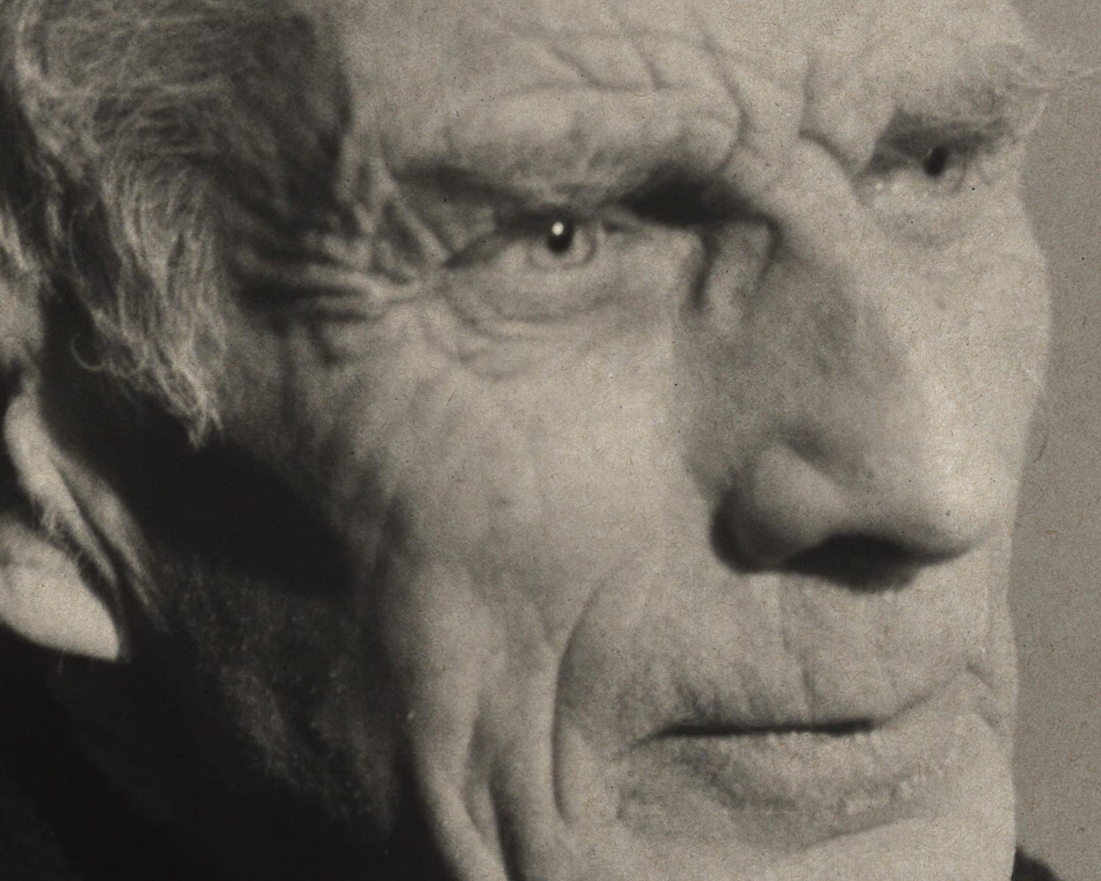 Vintage Photo Portrait "Samuel Beckett" (c.1977) - Mabon Gallery