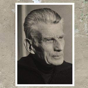 Vintage Photo Portrait "Samuel Beckett" (c.1977) - Mabon Gallery
