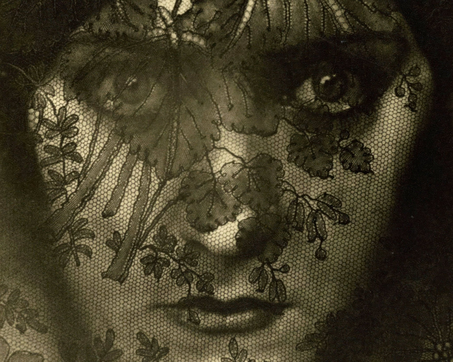 Vintage Photograph by Edward Steichen "Portrait of Gloria Swanson" (c.1924) - Mabon Gallery