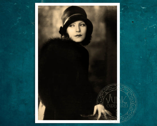 Vintage Photograph "Greta Garbo" (c.1930) - Mabon Gallery