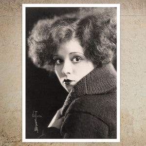 Vintage Photograph "Portrait of Clara Bow" Albert Witzel (c.1920) - Mabon Gallery
