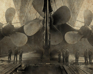 Vintage Photograph "R.M.S Titanic Belfast 1911" - Mabon Gallery