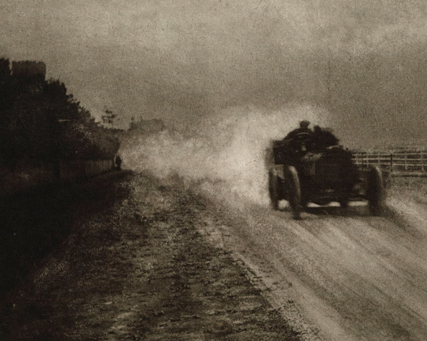 Vintage Photograph "Speed" by Robert Demachy (c.1904) - Mabon Gallery