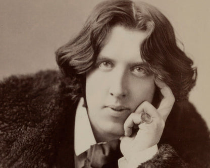 Vintage Portrait "Oscar Wilde" by Napoleon Sarony (c.1882) - Mabon Gallery