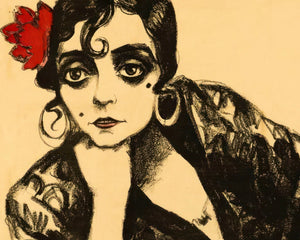 Vintage Silent Film Poster "Carmen" (1918) Pola Negri - Mabon Gallery