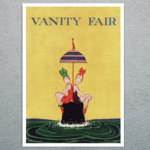 Vintage Vanity Fair Magazine Cover "February 1916" Annie Harriet Fish - Mabon Gallery