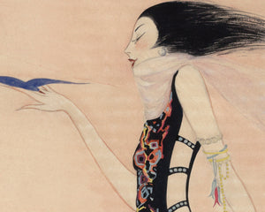 Vintage Vanity Fair Magazine Cover "The Sea - July 1916" Rita Senger - Mabon Gallery