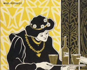 Willem Pothast "F. Korff & Co. Cocoa" (c.1898) - Mabon Gallery