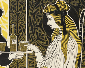 Willem Pothast "F. Korff & Co. Cocoa" (c.1898) - Mabon Gallery