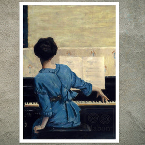 William Arthur Chase "The Keynote" (c.1915) - Mabon Gallery