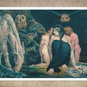 William Blake "The Night of Enitharmon's Joy / Hecate" (c.1795) - Mabon Gallery