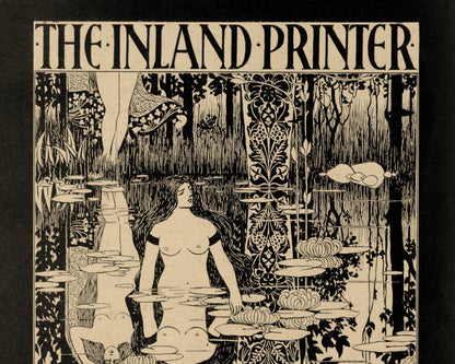 William Bradley "The Inland Printer: July 1884" - Mabon Gallery