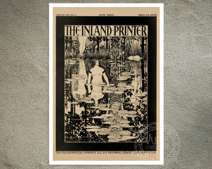 William Bradley "The Inland Printer: July 1884" - Mabon Gallery