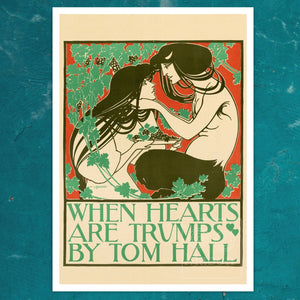 William Bradley "When Hearts Are Trumps" (c.1897) - Mabon Gallery