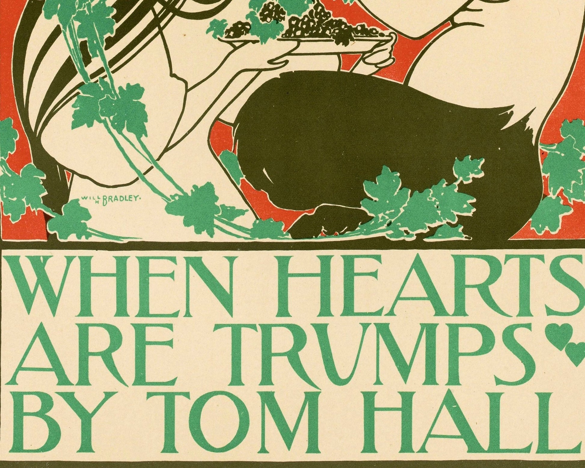 William Bradley "When Hearts Are Trumps" (c.1897) - Mabon Gallery