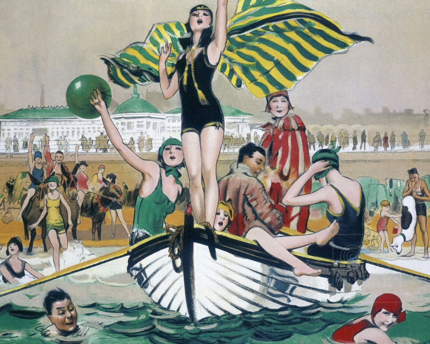 William H. Barribal “Bridlington” (c.1925) Vintage Travel Poster - Mabon Gallery