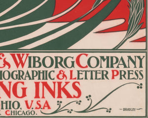 William H. Bradley "Ault & Wiborg Company" (c.1890) - Mabon Gallery