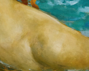 William Henry Margetson "A Water Sprite" (c.1900) - Mabon Gallery