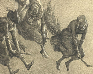 William Holbrook Beard "The Witches' Ride" (c.1870) - Mabon Gallery