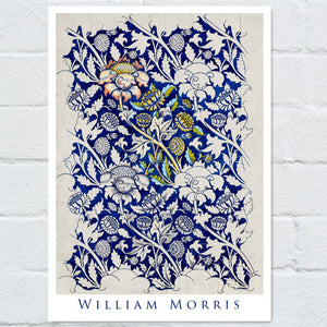 William Morris "Wey Fabric Design" (c.1882) - Mabon Gallery