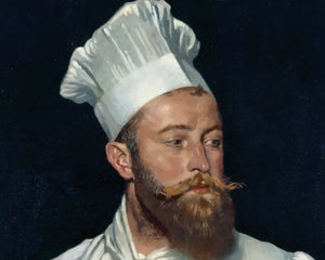 William Orpen "Le Chef de l'Hôtel Chatham, Paris" (c.1921) - Mabon Gallery