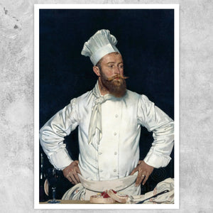 William Orpen "Le Chef de l'Hôtel Chatham, Paris" (c.1921) - Mabon Gallery