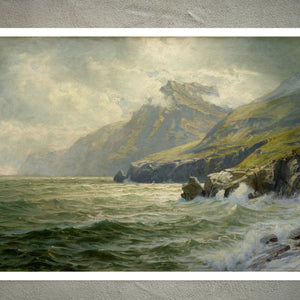 William Trost Richards "Donegal Bay" (c.1902) - Mabon Gallery