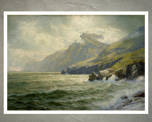 William Trost Richards "Donegal Bay" (c.1902) - Mabon Gallery