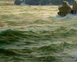 William Trost Richards "Donegal Bay" (c.1902) - Mabon Gallery