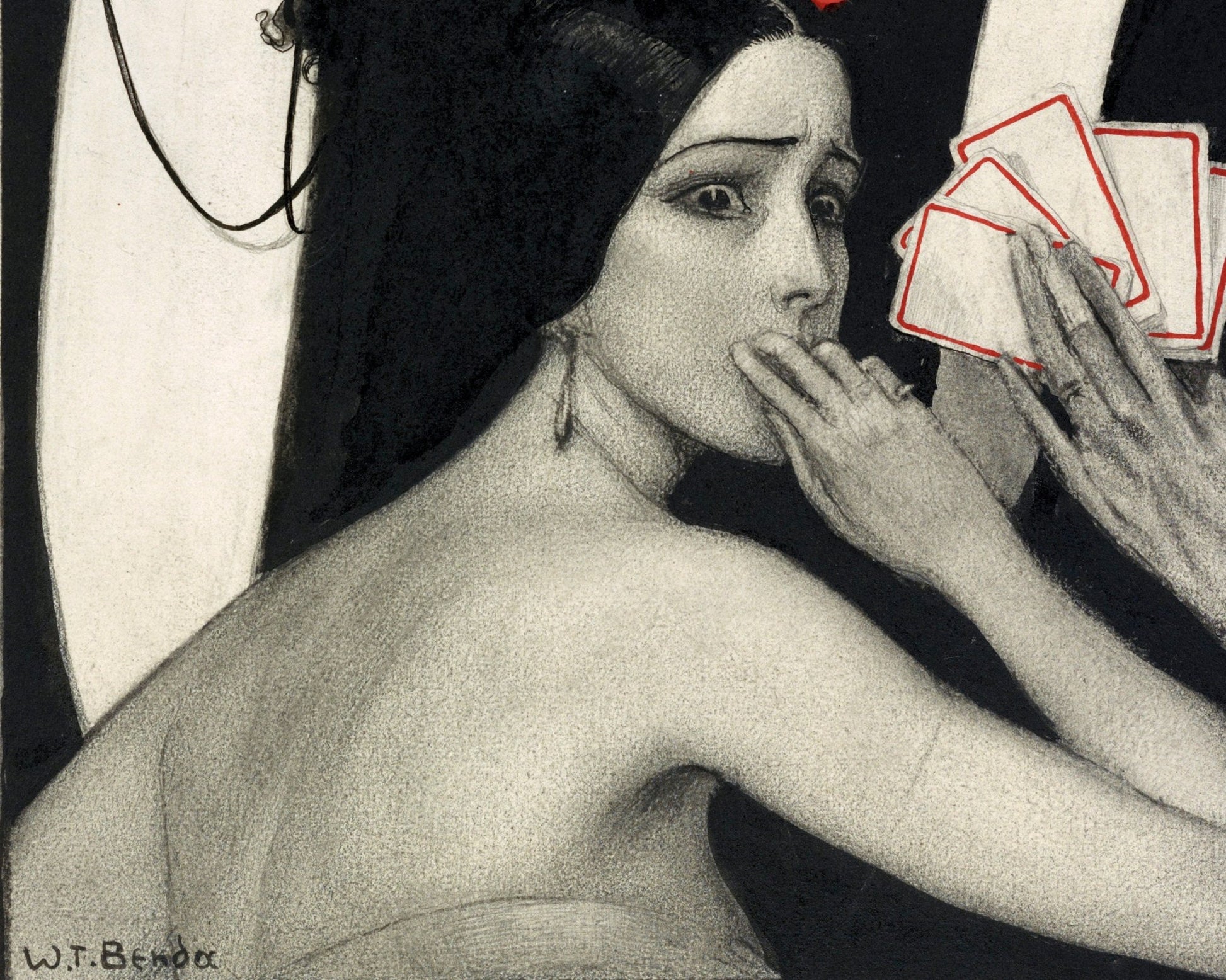 W.T Benda "The Nightmare Room" (c.1922 ) - Mabon Gallery