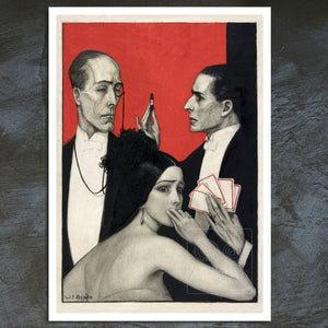 W.T Benda "The Nightmare Room" (c.1922 ) - Mabon Gallery