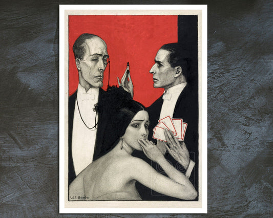W.T Benda "The Nightmare Room" (c.1922 ) - Mabon Gallery