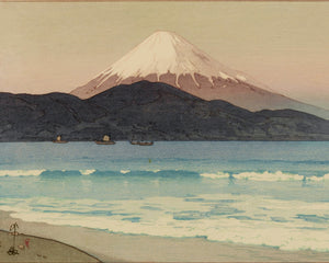 Yoshida Hiroshi "Fujiyama from Miho" (c.1935) - Mabon Gallery