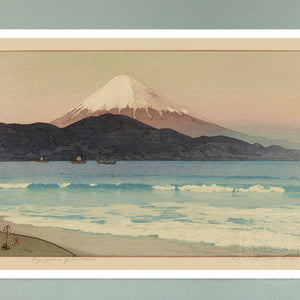 Yoshida Hiroshi "Fujiyama from Miho" (c.1935) - Mabon Gallery