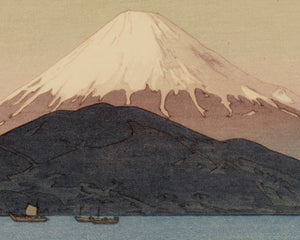 Yoshida Hiroshi "Fujiyama from Miho" (c.1935) - Mabon Gallery